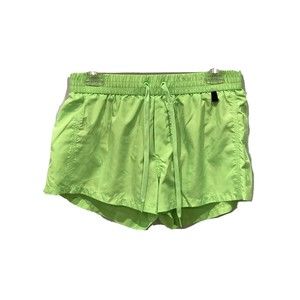 Diesel Women's Athletic Shorts - Lime Green
